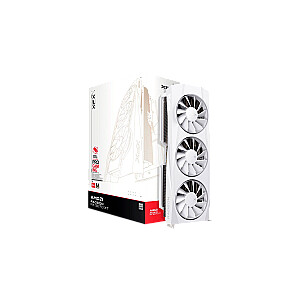 XFX Quicksilver AMD Radeon RX 9070XT Белый Магнитный Воздушный 16GB GDDR6 256-бит HDMI 3xDP