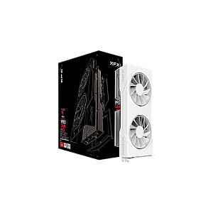 XFX Swift AMD Radeon RX 9060 XT OC White 8GB GDDR6 128-бит HDMI 2x DP