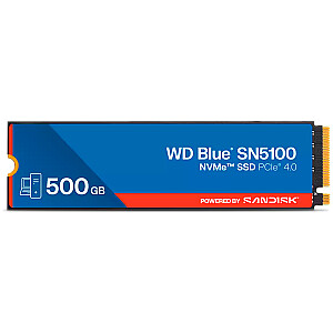 SSD WD Blue SN5100 (M.2, 500ГБ, PCIE GEN 4.0 x4 NVMe)
