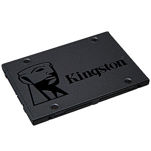 Kingston A400 960GB SSD, 2.5” 7mm, SATA 6 Gb/s, Чтение/Запись: 500 / 450 MB/s