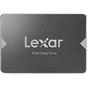 Lexar 512GB NS100 2.5” SATA (6Gb/s) твердотельный накопитель, скорость чтения до 550MB/s и скорость записи 450 MB/s