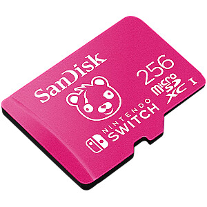 SanDisk Nintendo MicroSD UHS I Card - Fortnite Edition, Cuddle Team, 256GB