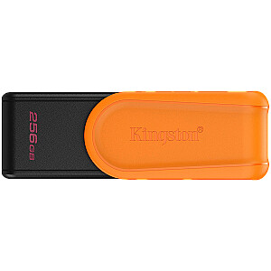 Kingston 256GB Portable USB 3.2 Gen 1 DataTraveler Exodia S (Black/Orange)