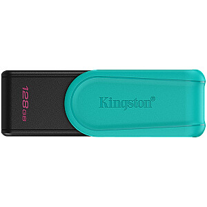 Kingston  128GB Portable USB 3.2 Gen 1 DataTraveler Exodia S (Black/Turquoise)