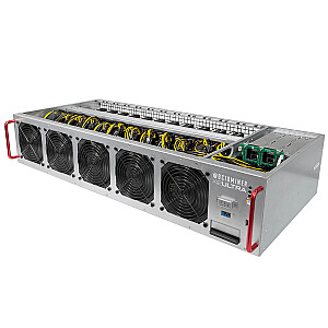 OCTOMINER X12 Ultra Mining Rig G3900 2.8GHz, 8GB, 60GB, 4200W / without video cards (Warranty 2 years)
