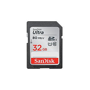 SanDisk Ultra 32GB SDHC Memory Card 120MB/s