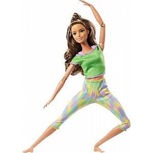Наряд для куклы Mattel Barbie Made to Move в цветочно-зеленом стиле