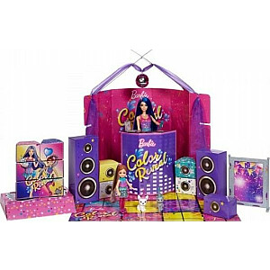 Liels Mattel Barbie krāsu atklāšanas ballīšu komplekts