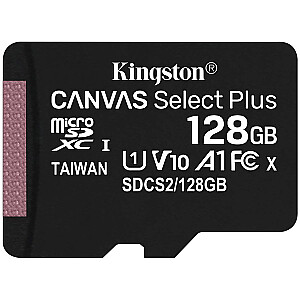 128GB Canvas Select Plus 100R micro SDXC UHS-I SDCS2/128GBSP
