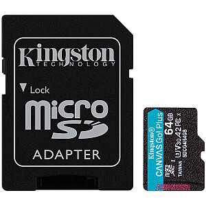 Canvas Go! Plus MicroSDXC 64 ГБ Class 10 SDCG4/64GB