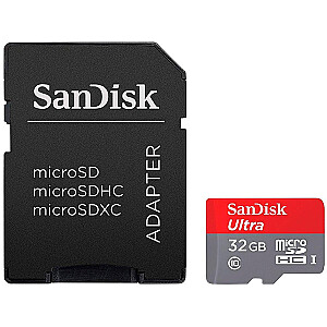 32ГБ Высокой Выносливости micro SDHC + Адаптер