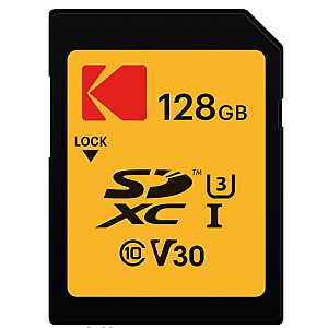 Kodak SD 128GB UHS-I U3 V30 Ultra Performance EKMSD128GXC10HPRK