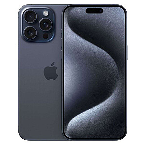 Apple iPhone 15 Pro Max 256GB Blue Prekė iš ekspozicijos. Garantija 2 metai