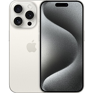Apple iPhone 15 Pro 128GB White Display item. 1-year warranty