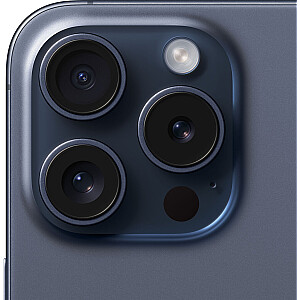Apple iPhone 15 Pro 128GB Blue Titanium Prece no ekspozīcijas. Garantija 2 gadi