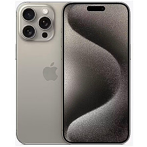 Apple iPhone 15 Pro 128GB Natural Titanium Display item. 1-year warranty