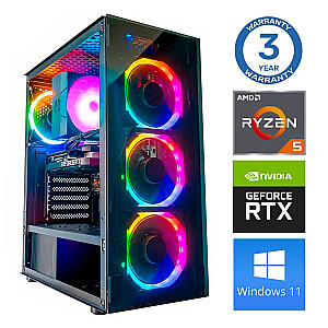 INTOP Ryzen 5 7500F 32GB DDR5 500SSD M.2 NVME RTX5060Ti 16GB WIN11Pro