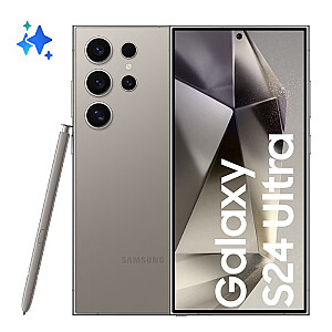 Samsung Galaxy S24 Ultra 12GB/256GB Titanium Grey Prece no ekspozīcijas Garantija 2 gadi