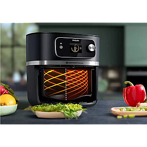 Philips | HD9880/90 7000 XXL Connected | Airfryer Combi | Võimsus 2200 W | Mahutavus 8.3 L | Must