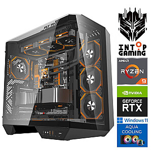 INTOP AQUA Ryzen 9 9900x 64GB DDR5 1TB SSD M.2 NVME RTX5080 16GB WIN11