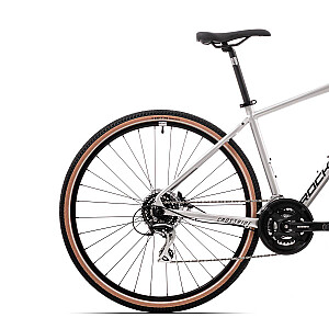 Горный велосипед Rock Machine Crossride 300 Gloss Silver/Black/Grey (Размер колеса: 29 Размер рамы: M)