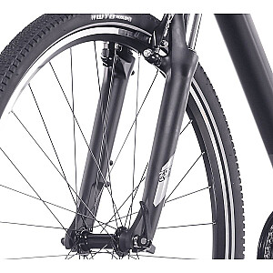 Горный велосипед Rock Machine Rokk 30 Matte Black (Размер колеса: 28 Размер рамы: M)