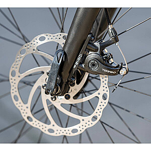 Gravel велосипед Rock Machine Gravelride 200 Matte Black/Sand (Размер колеса: 28 Размер рамы: L)