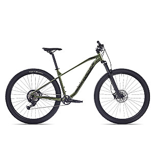 Горный велосипед Rock Machine Blizz 10-29 Gloss Metallic Khaki/Pearl Black (Размер колеса: 29 Размер рамы: M)