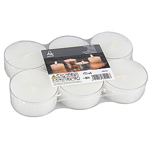 Tealights Polar Max10h 6шт белый 284242