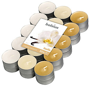 Чайные свечи Bolsius vanilla 30шт. 647335