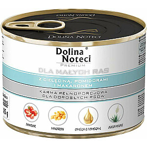 Dolina Noteci Premium для мелких пород с томатами из телятины и пастой 185 г