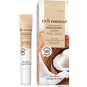 Eveline Rich Coconut kokosriekstu acu krēms īpaši bagātīgs acu krēms 15 ml