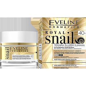 Eveline Royal Snail 40+ Концентрированный интенсивный крем против морщин для дня и ночи 50 мл