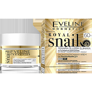 Eveline Royal Snail 60+ koncentrēts īpaši atjaunojošs krēms dienai un naktij 50 ml