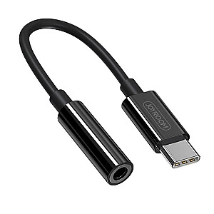 Joyroom SH-C1 Аудиоадаптер 3,5 мм на USB-C (цифровой) черный