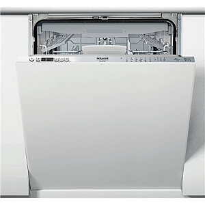 Hotpoint Dishwasher HIC 3C26N WF Built-in, Width 59.8 cm, Number of place settings 14, Number of programs 9, Energy efficiency class E, Silver