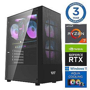 INTOP AQUA Ryzen 7 7700X 32GB DDR5 500SSD M.2 NVME+4TB RTX5060Ti 16GB WIN11Pro