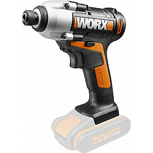 Ударный драйвер Worx 20 в 1/4 "140 нм, без батареи (WX291.9)