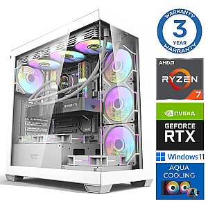 INTOP AQUA Ryzen 7 8700F 64GB DDR5 1TB SSD M.2 NVME+4TB RTX5070 12GB WIN11