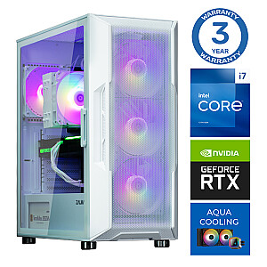 INTOP AQUA i7-14700F 32GB DDR5 500SSD M.2 NVME+4TB RTX5050 8GB no-OS