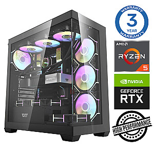 INTOP Ryzen 5 7500F 16GB DDR5 1TB SSD M.2 NVME+4TB RTX5050 8GB no-OS