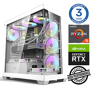 INTOP Ryzen 5 7500F 32GB DDR5 1TB SSD M.2 NVME+4TB RTX5050 8GB no-OS