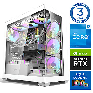 INTOP AQUA i5-14400F 16GB DDR5 1TB SSD M.2 NVME+4TB RTX5050 8GB no-OS