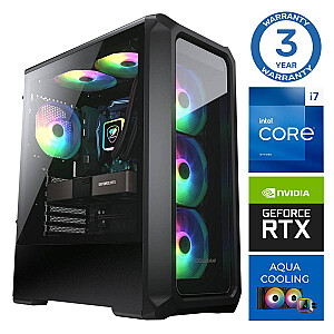 INTOP AQUA i7-14700F 32GB DDR5 1TB SSD M.2 NVME+4TB RTX5050 8GB no-OS