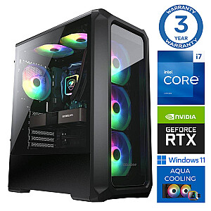 INTOP AQUA i7-14700F 64GB DDR5 500SSD M.2 NVME+4TB RTX5050 8GB WIN11Pro