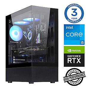 INTOP i5-12400F 16GB DDR5 500SSD M.2 NVME+4TB RTX5050 8GB no-OS