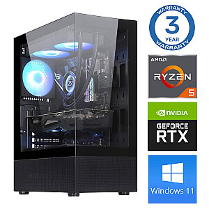 INTOP Ryzen 5 5500 32GB 500SSD M.2 NVME+4TB RTX5050 8GB WIN11