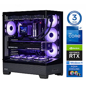 INTOP AQUA i7-14700F 32GB DDR5 1TB SSD M.2 NVME+4TB RTX5050 8GB WIN11