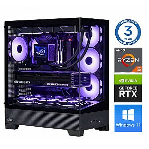 INTOP Ryzen 5 7500F 32GB DDR5 1TB SSD M.2 NVME+4TB RTX5050 8GB WIN11Pro