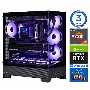 INTOP AQUA Ryzen 7 9700X 64GB DDR5 1TB SSD M.2 NVME+4TB RTX5050 8GB WIN11